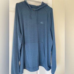 REI Slate Blue Hoodie XL